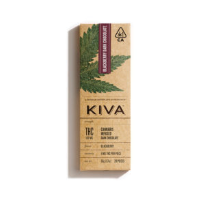 Kiva | Dark Chocolate Blackberry | 100mg