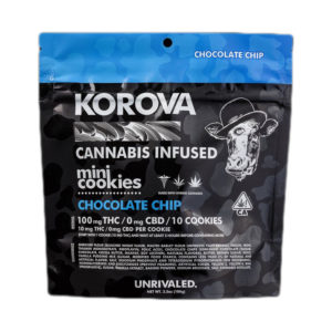 Korova Mini Cookies | Chocolate Chip 100mg