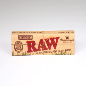 RAW Connoisseur Organic Hemp Paper With Filter/Tips